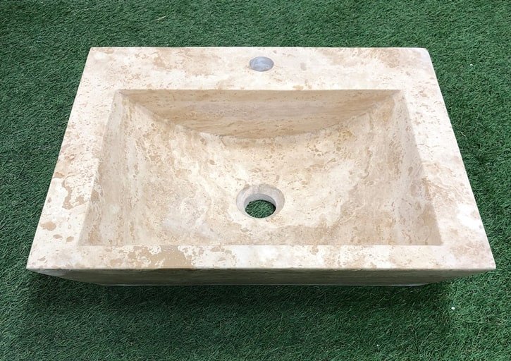 Vasque carre  51 x 40x 12 cm