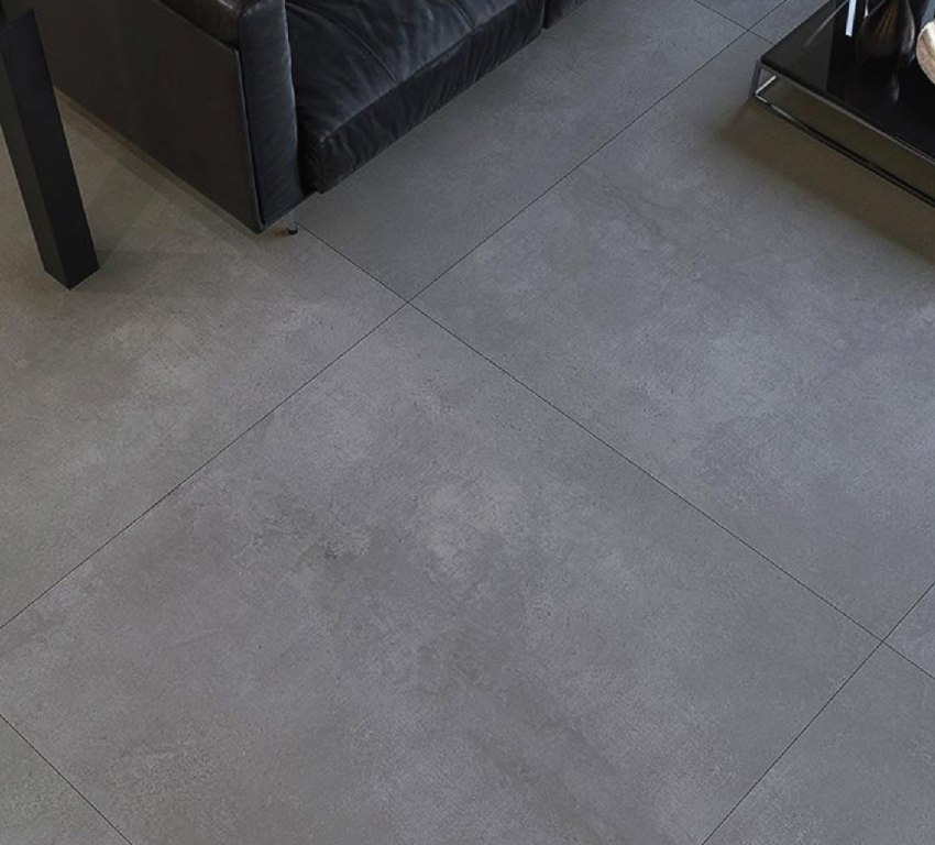 Carreau Boho Gris Foncé - 100x100 cm - Mat