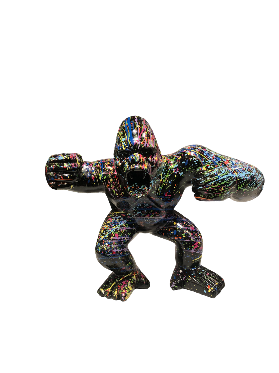 SCULPTURE VISIBLE À TRAVERS LA RÉSINE 30 x 35 x 17