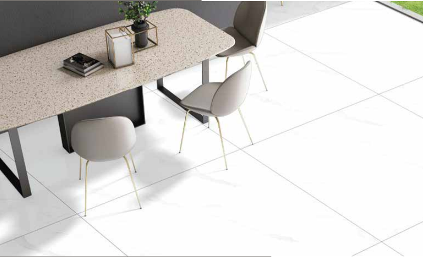 Marble Carrara - 120x120 cm - Poli-Brillant