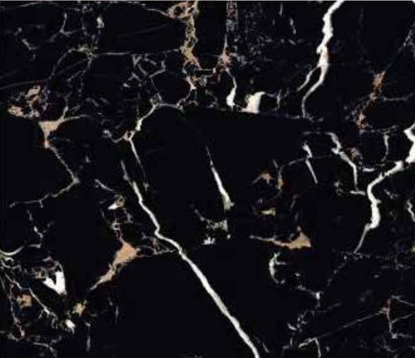 Apollo - Noir - 100x100 cm - Poli