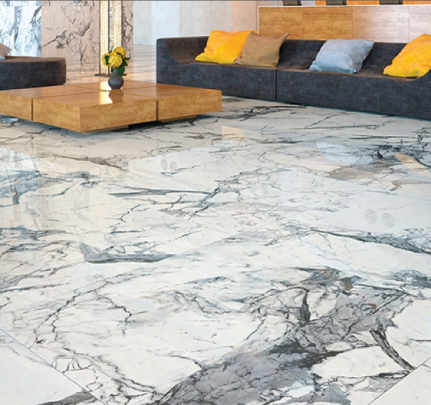 New York - Carrelage En Céramique Polie - 100x100 cm