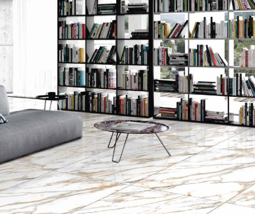 Varsovie Statuario - 60 x 120 cm - Poli-Brillant