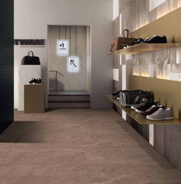 Sophie Chocolat - 60 x 120 cm - Mat R11 Antidérapant