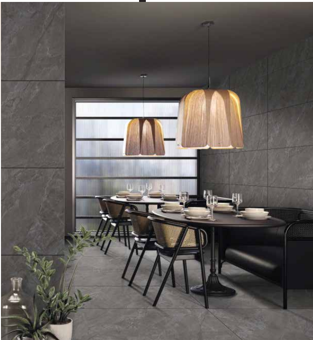 Dallas Noir - 60 x 120 cm - Finition Mat